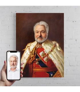Portret personalizat - Rege
