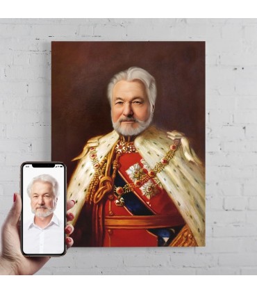 Portret personalizat - Rege