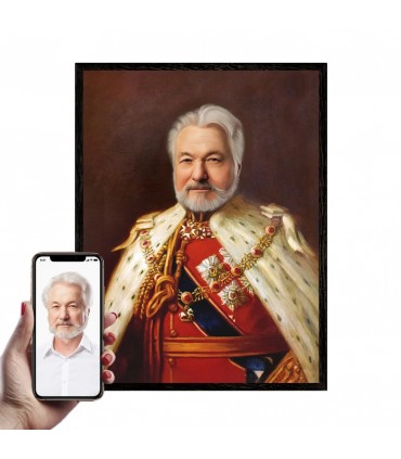Portret personalizat - Rege