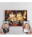 Portret personalizat - PERECHE REGALA - 2 persoane