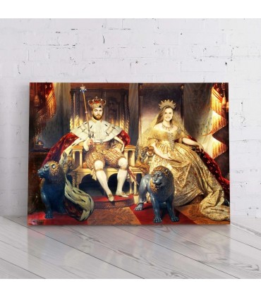 Portret personalizat - PERECHE REGALA - 2 persoane