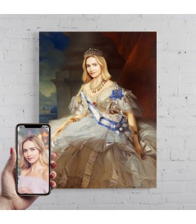 Portret personalizat - Printesa