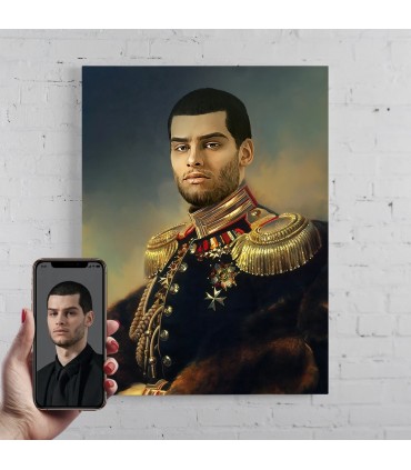 Portret personalizat - Locotenent