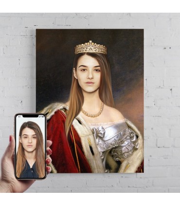 Portret personalizat - Regina