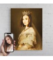 Portret personalizat - Printesa