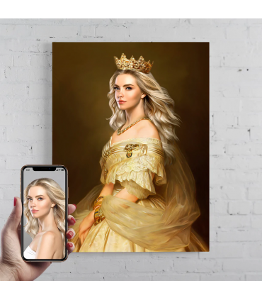 Portret personalizat - Printesa