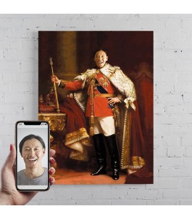 Portret personalizat - Rege
