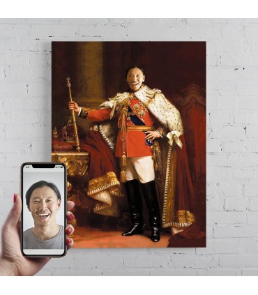 Portret personalizat - Rege