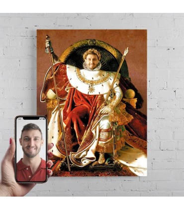 Portret personalizat - Rege