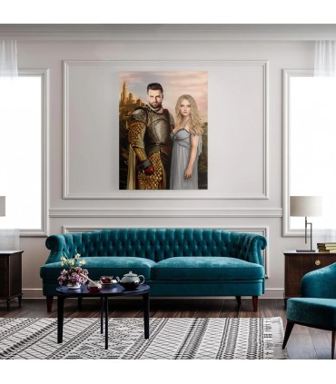Portret personalizat - 2 persoane - Game of Thrones