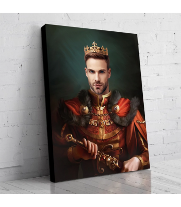 Portret personalizat - Rege
