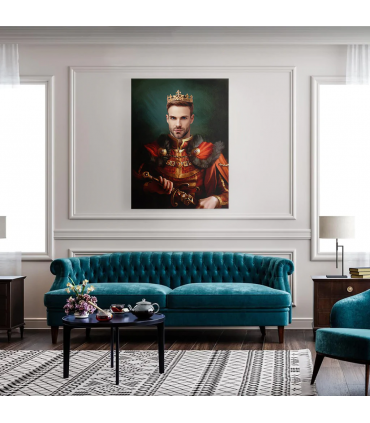 Portret personalizat - Rege