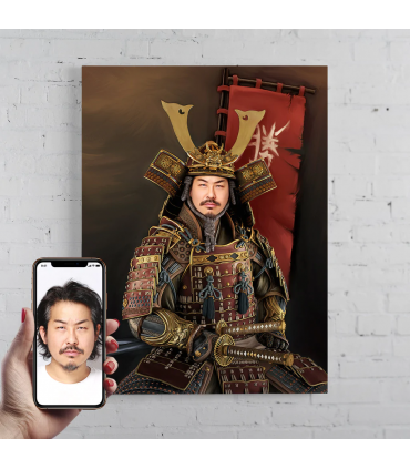 Portret personalizat - Samurai