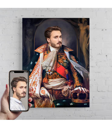 Portret personalizat - Rege