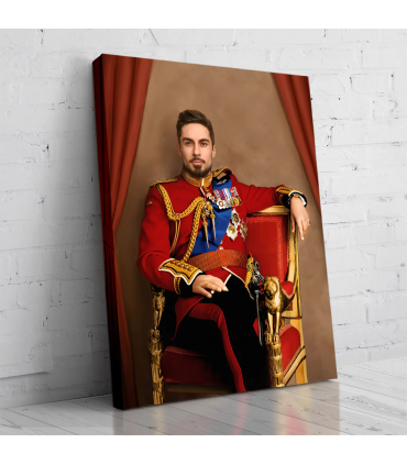 Portret personalizat - Printul Charles