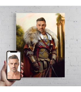 PORTRET PERSONALIZAT - Razboinic