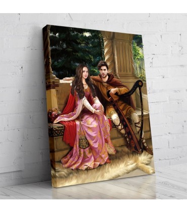 Portret personalizat - PERECHE REGALA - 2 persoane