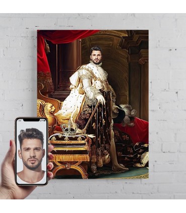 Portret personalizat - Rege