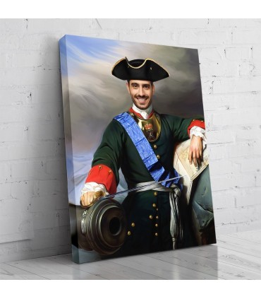 Portret personalizat - Cavaler cu turn