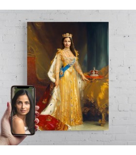 Portret personalizat - Regina