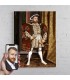 Portret personalizat - Regele  Henric al VIII-lea