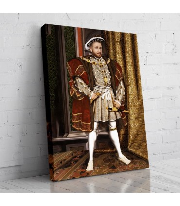 Portret personalizat - Regele  Henric al VIII-lea