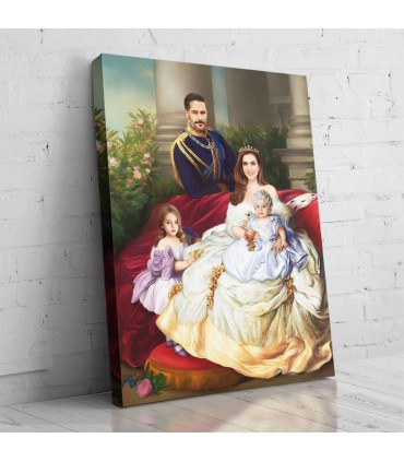 Portret de familie - Regina si familia ei