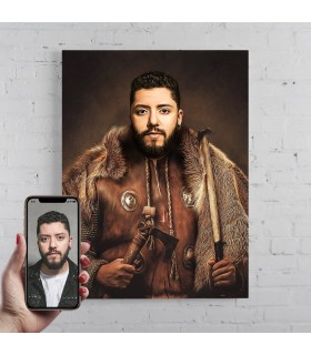 Portret personalizat - Viking
